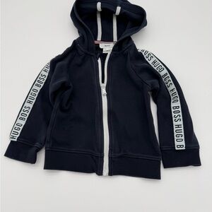 Hugo Boss Kids Navy Hoodie